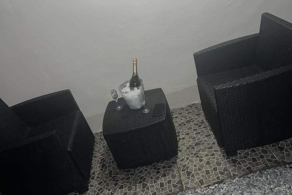 Nápoje v ubytování Bungalow de charme