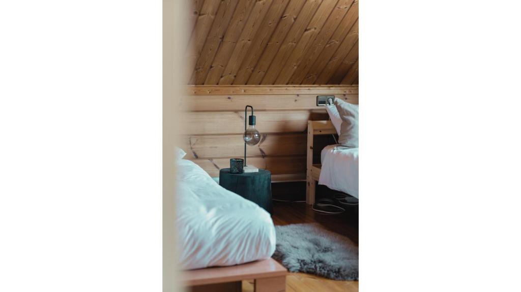 Postel nebo postele na pokoji v ubytování Finland House Barcelona- Ideal familias