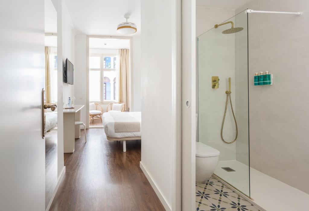 Koupelna v ubytování Divino Hotel Boutique