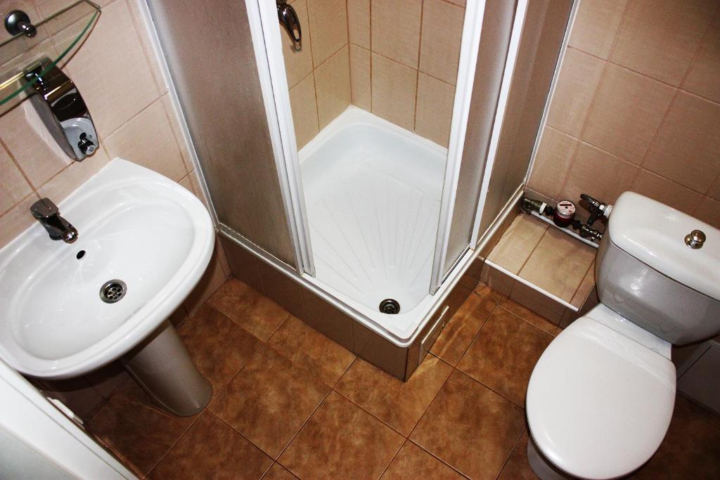 Koupelna v ubytování Mini-hotel on Geroiv Energetykiv Street 18