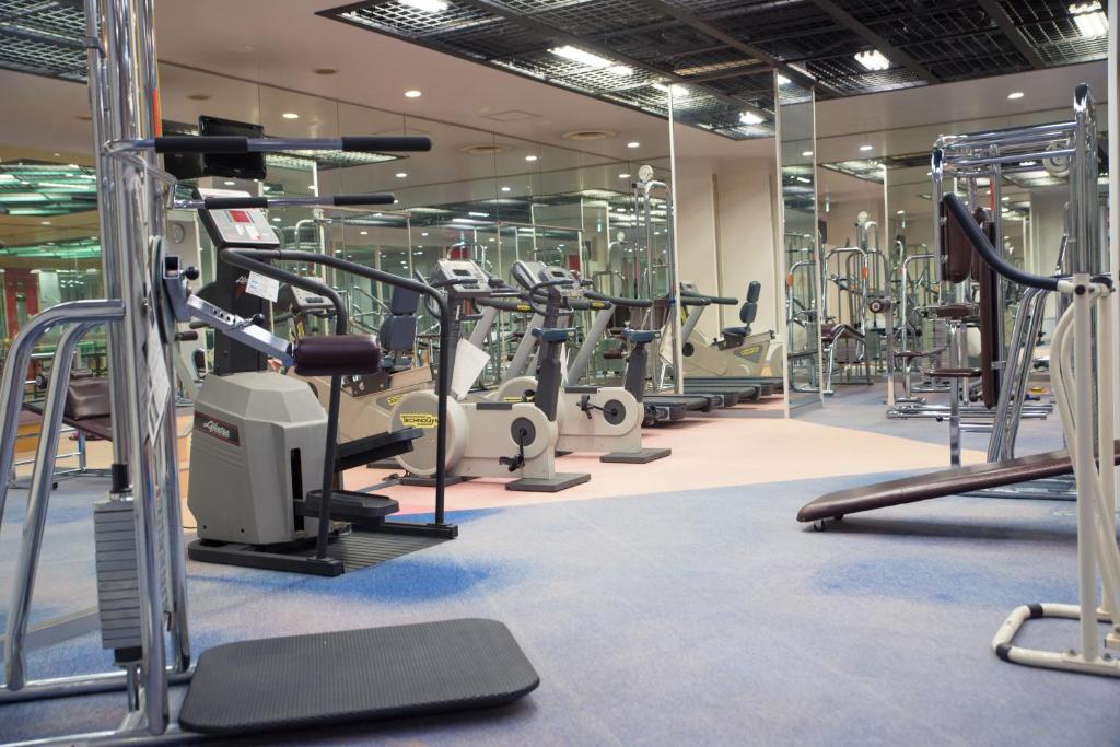 Fitness centrum a/nebo fitness zařízení v ubytování Hakone Forest of Verde