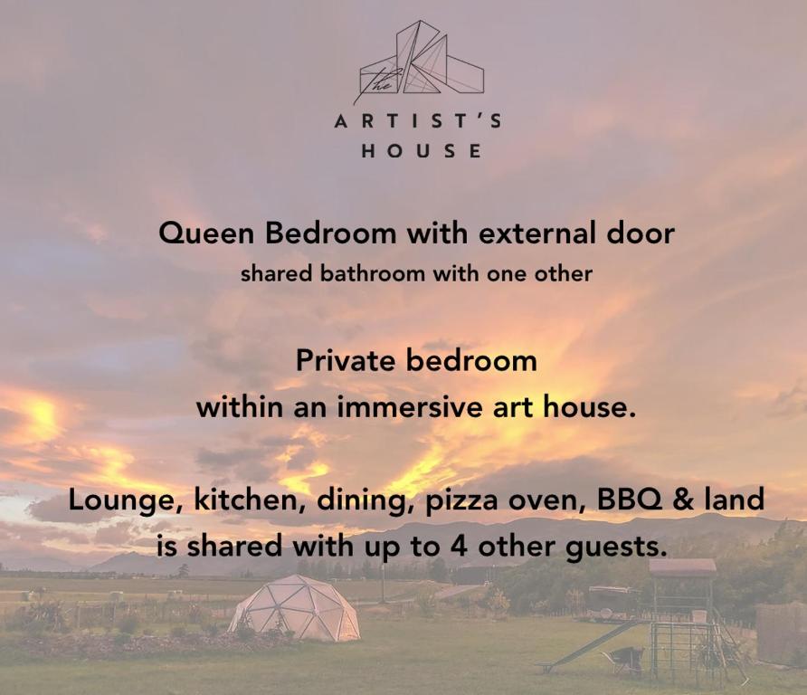 Fotografie z fotogalerie ubytování The Artist's House Wanaka v destinaci Luggate