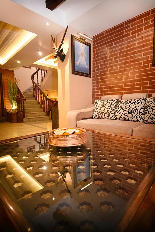 Posezení v ubytování Kumari Boutique Hotel