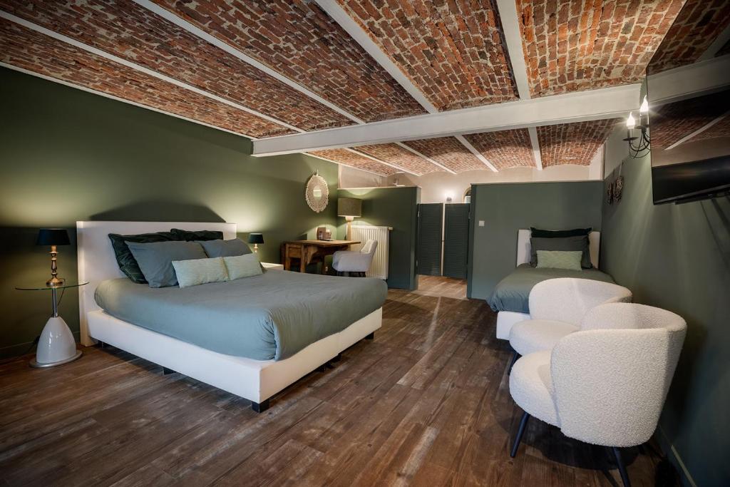 Postel nebo postele na pokoji v ubytování Casa Cava B&B