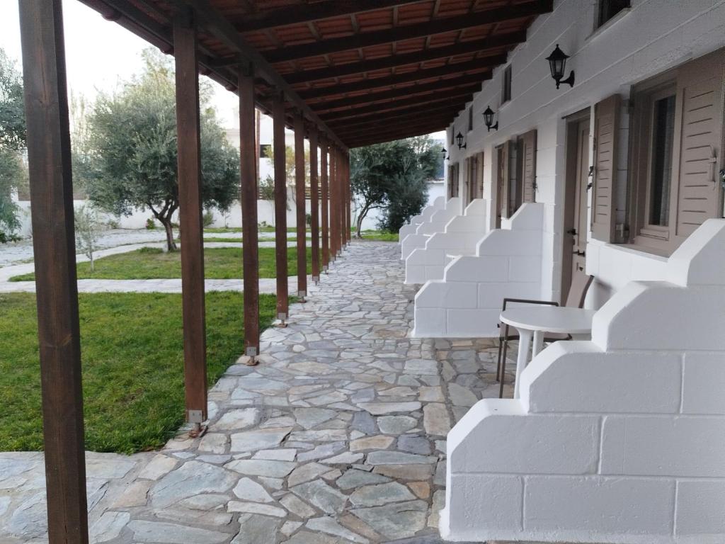 Budynek, w którym mieści się apartament