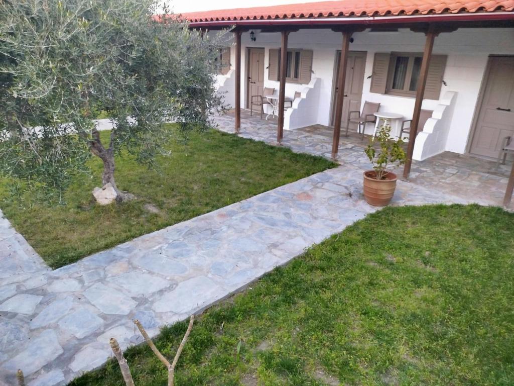 Ogród w obiekcie Almmos