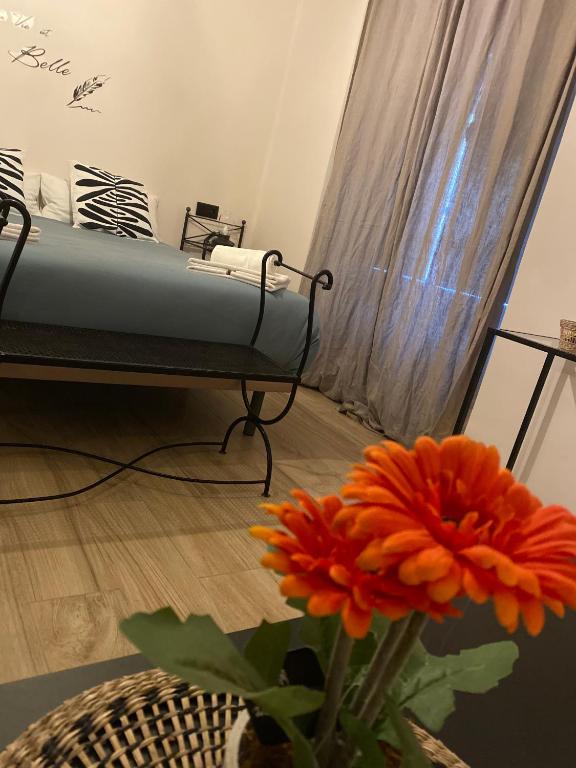 Postel nebo postele na pokoji v ubytování apartamentos Mercado de Triana