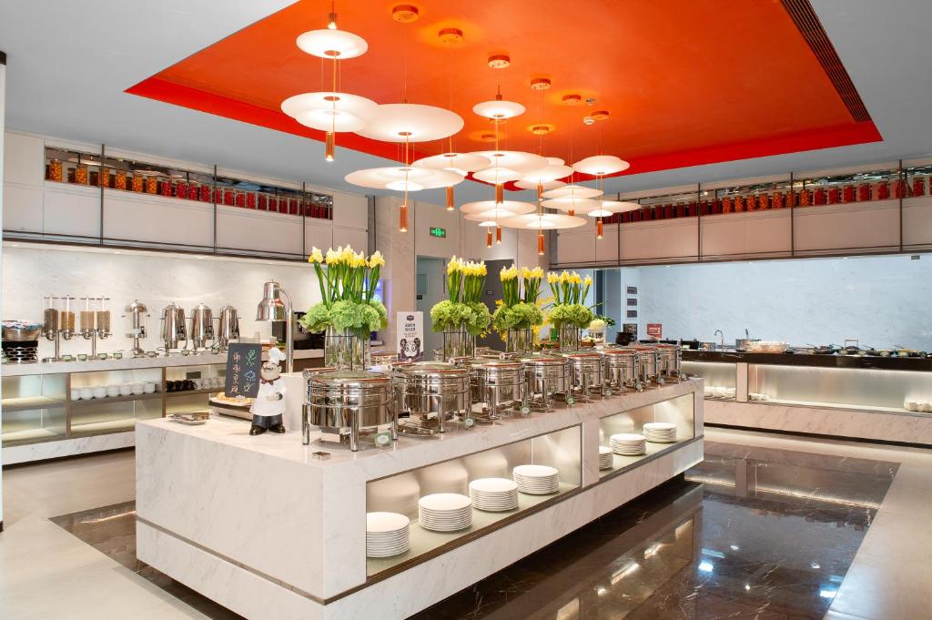 Restaurace v ubytování Hampton by Hilton Foshan Shunde Beijiao