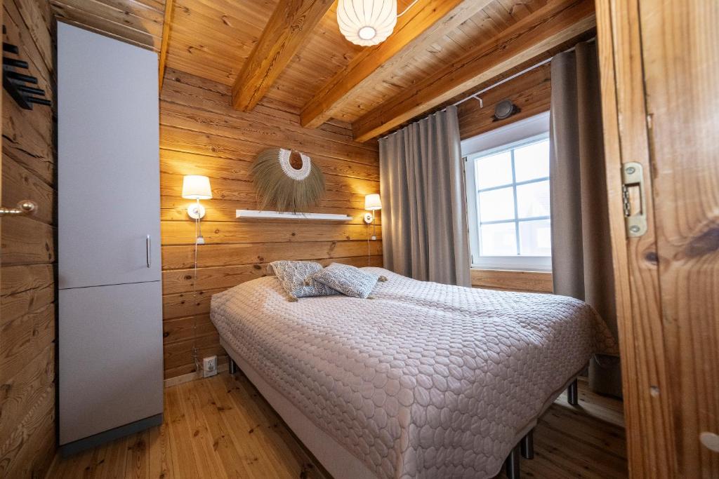 Postel nebo postele na pokoji v ubytování Västervik Resort