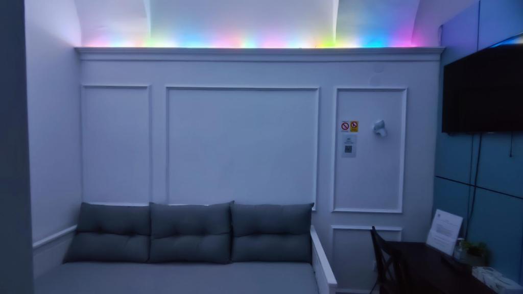 Posezení v ubytování Room Angel