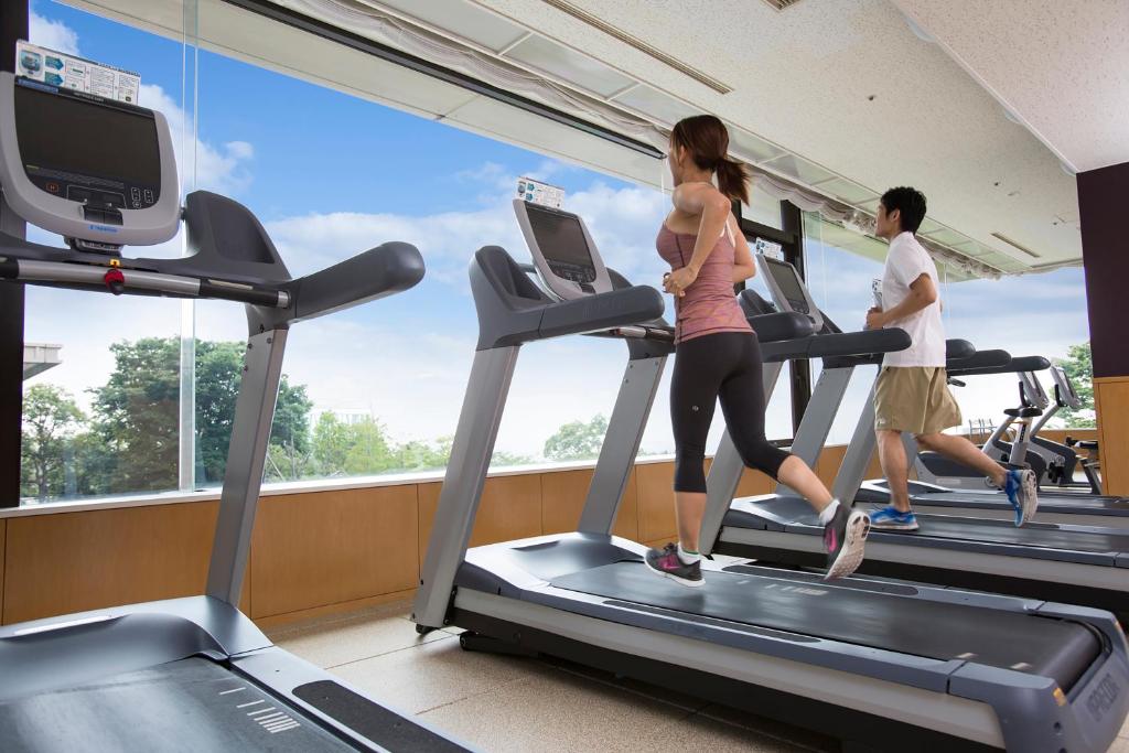 Fitness centrum a/nebo fitness zařízení v ubytování Hilton Odawara Resort & Spa