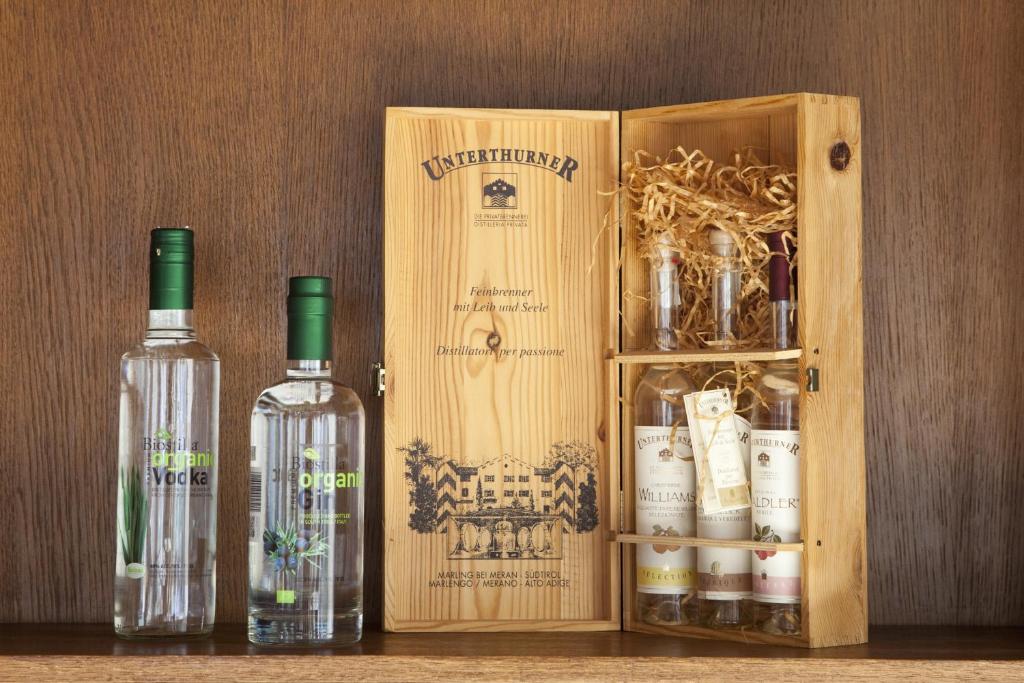 Nápoje v ubytování Bio-Hotel Upländer Hof