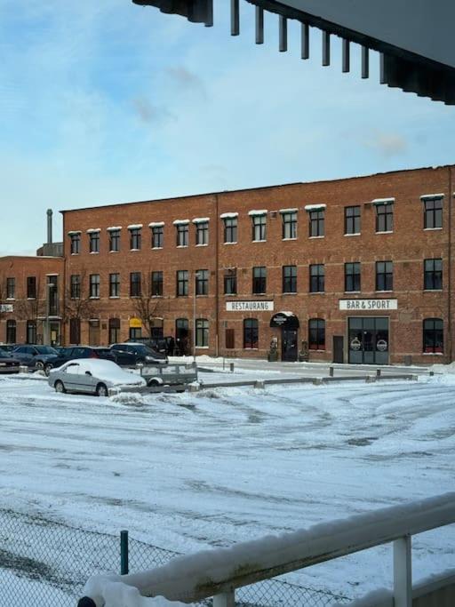 Lägenhet i centrala Lidköping - MyHostel v zimě