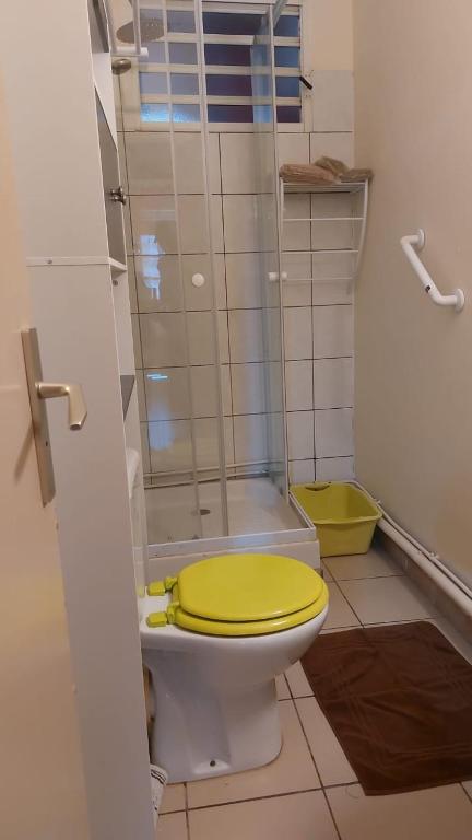 Koupelna v ubytování La villa du manguier