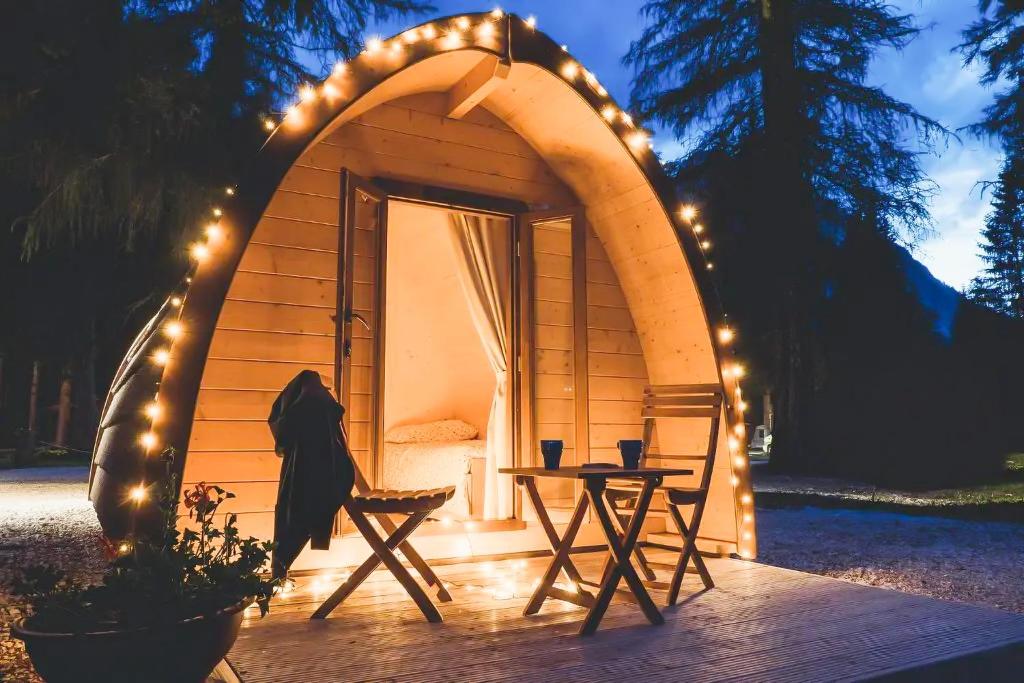 En have udenfor International Camping Olympia