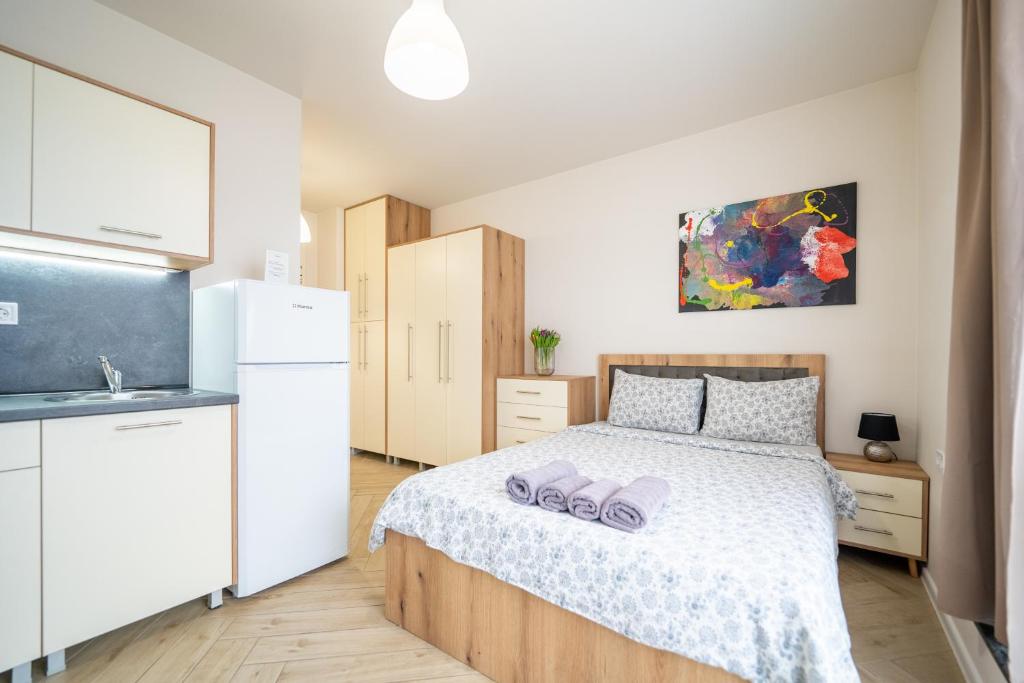 WOW studios for rent 2 bul Montevideo 25A - B - Studio De Luxe Avec Balcon