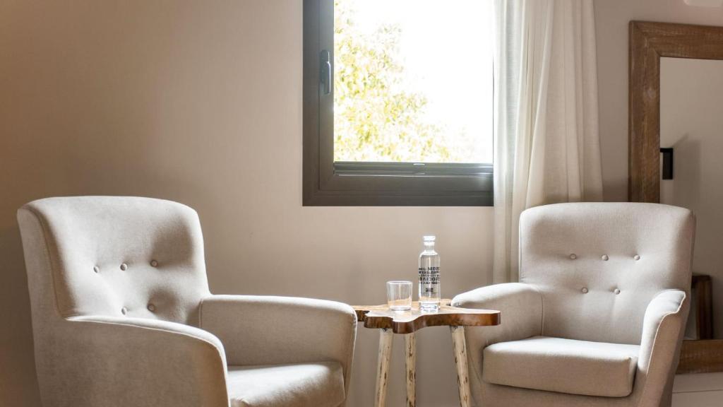 Posezení v ubytování Abbatissa Hotel Restaurant