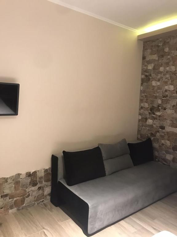 TV a/nebo společenská místnost v ubytování Anna - Tsiara paradise studios