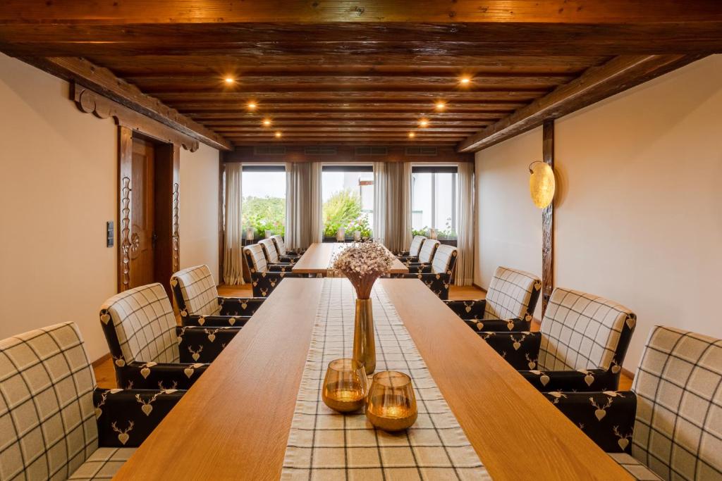 Posezení v ubytování Natur- und Wohlfühlhotel Kastenholz
