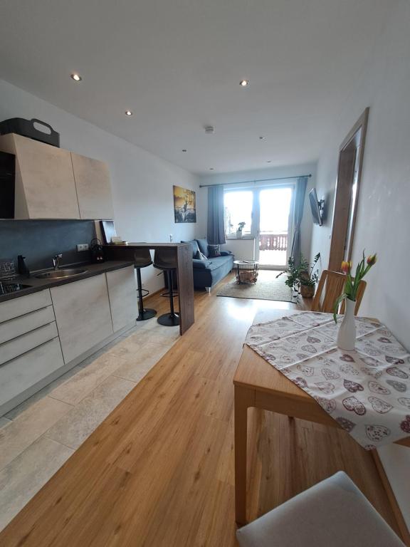 Kuchyňa alebo kuchynka v ubytovaní Panorama Appartements Filzerhof