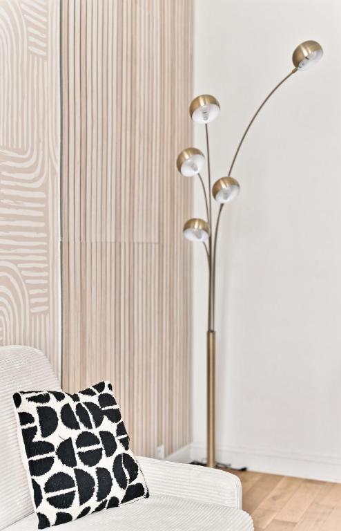 Posteľ alebo postele v izbe v ubytovaní Appartement Champ de Mars - Augereau
