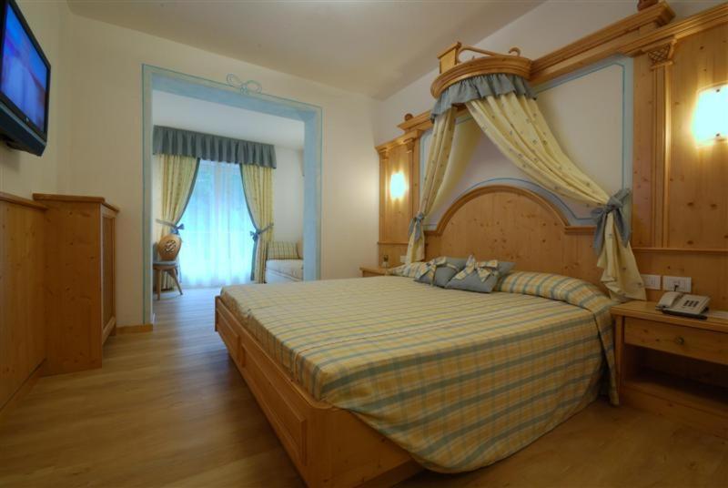 Postel nebo postele na pokoji v ubytování Hotel Bellaria