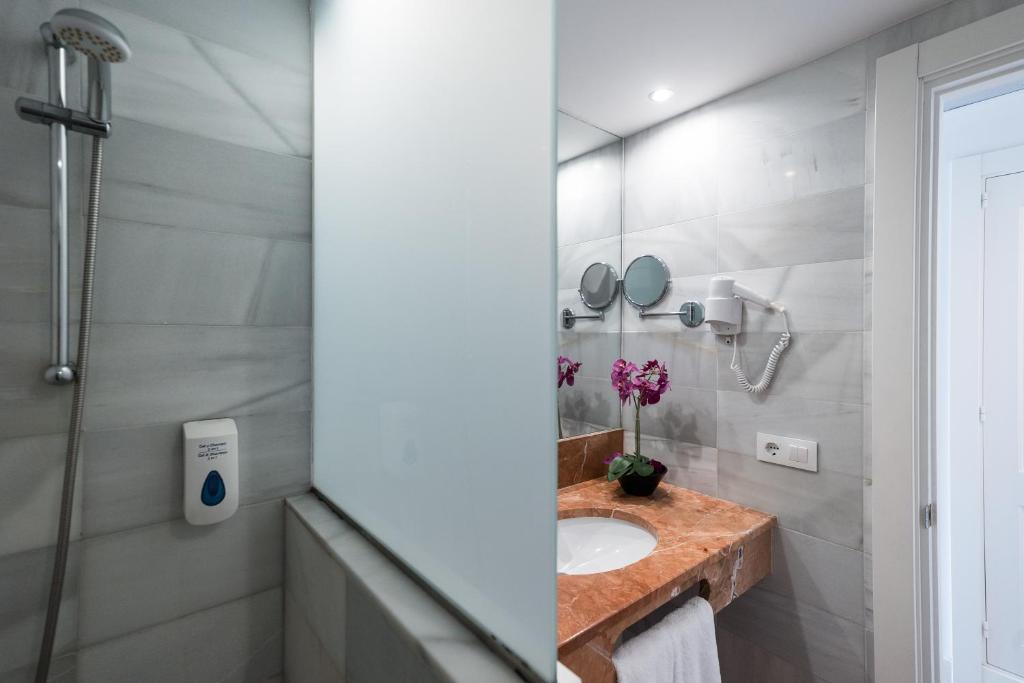 A bathroom at Sagitario Playa