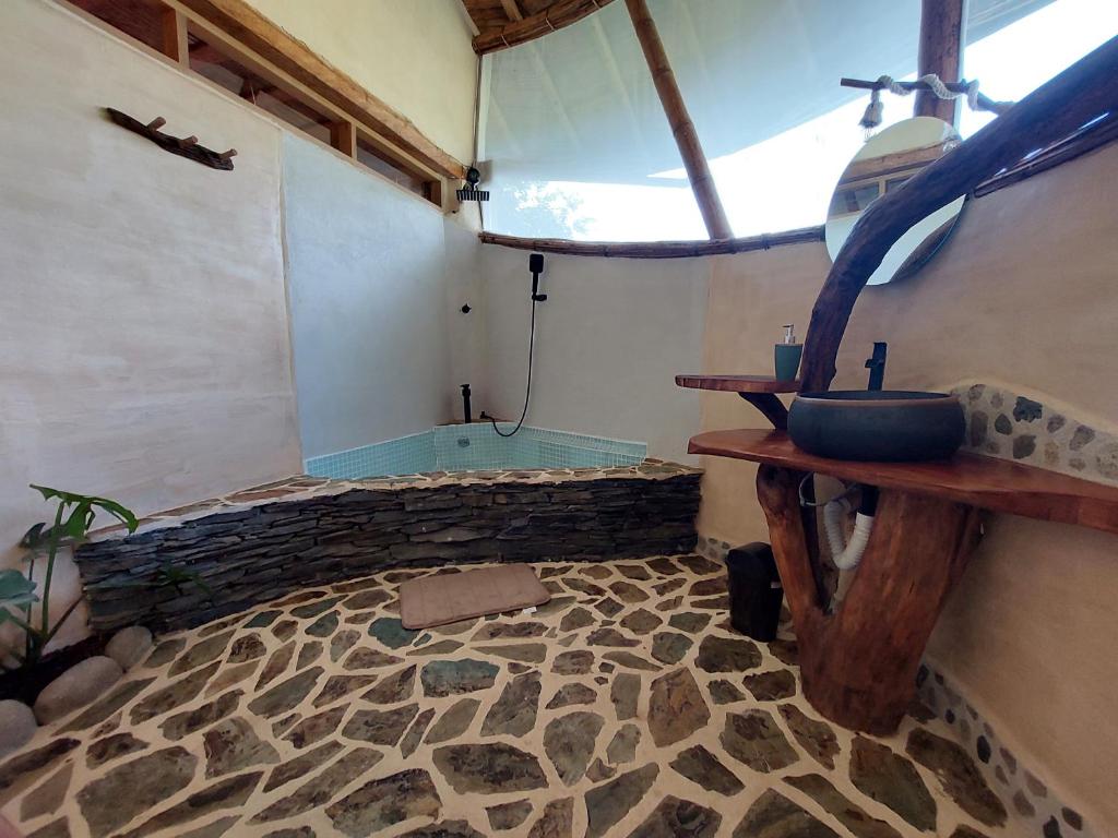 Bazén v ubytování Aracari Ecolodge nebo v jeho okolí