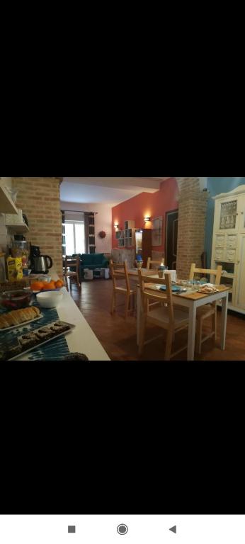 Kuchyň nebo kuchyňský kout v ubytování B&B Camere e Cassata