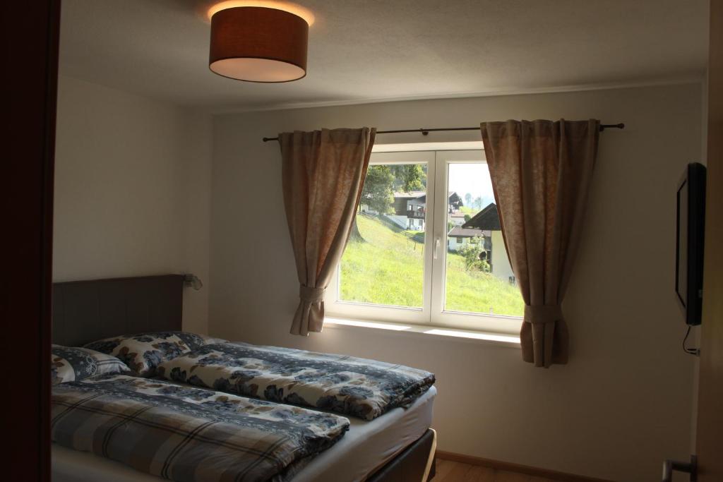 Posteľ alebo postele v izbe v ubytovaní Apartment Am Birkenweg