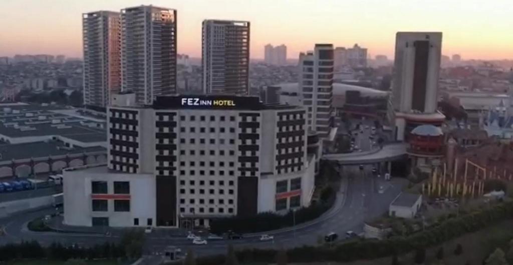 Γενική άποψη της πόλης Κωνσταντινούπολη ή θέα της πόλης από  αυτό το ξενοδοχείο