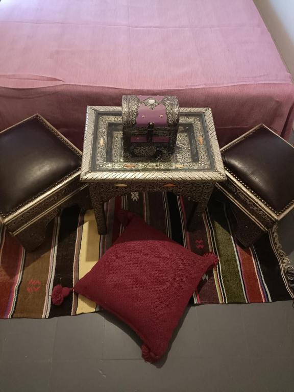 Posezení v ubytování RIAD MAMAHOUSE