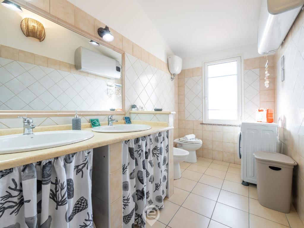 Koupelna v ubytování Pan Home