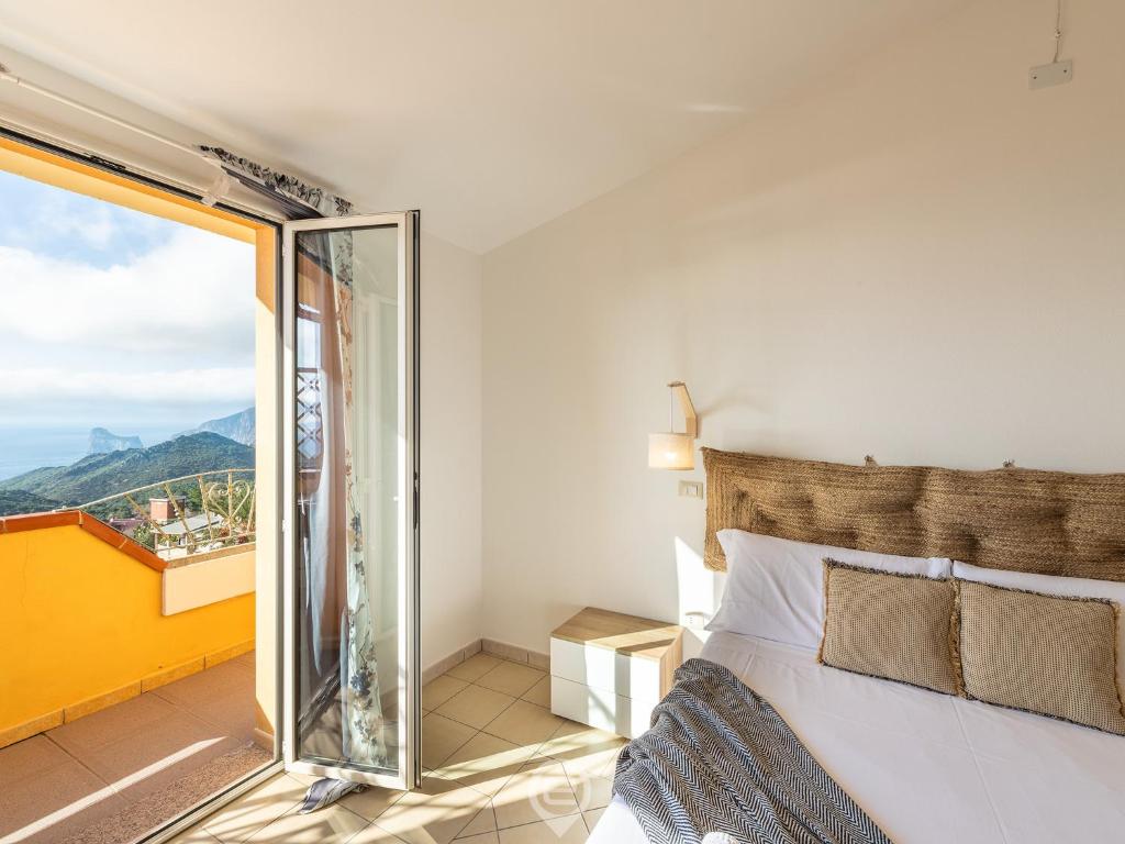 Nespecifikovaný výhled na hory nebo výhled na hory při pohledu z apartmánu