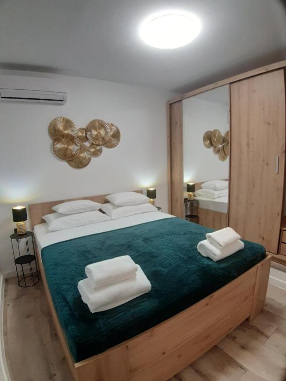 Voodi või voodid majutusasutuse Via Spalato Apartment toas