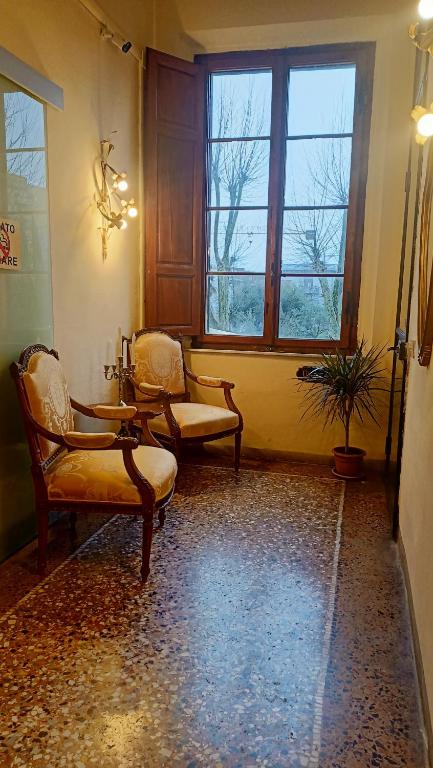 Posezení v ubytování Dimora del Conte