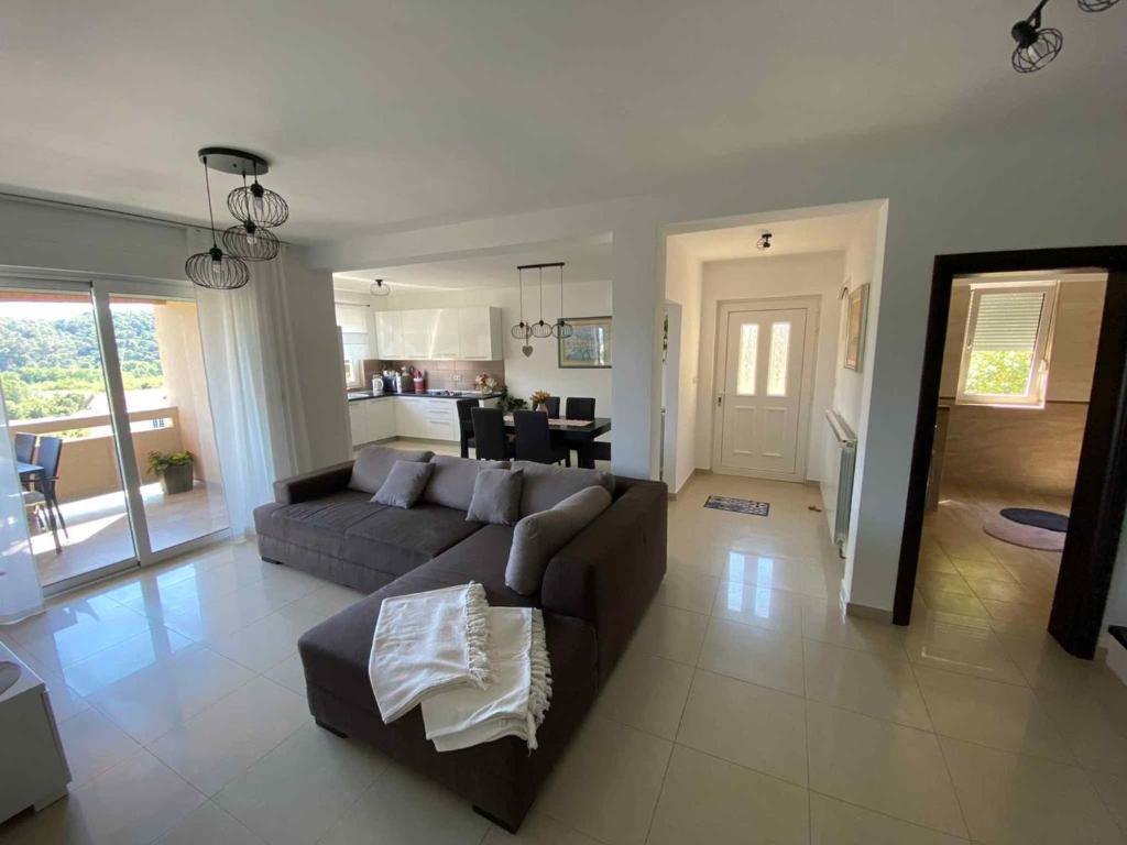 Χώρος καθιστικού στο Apartment in Kampor - Insel Rab 49060