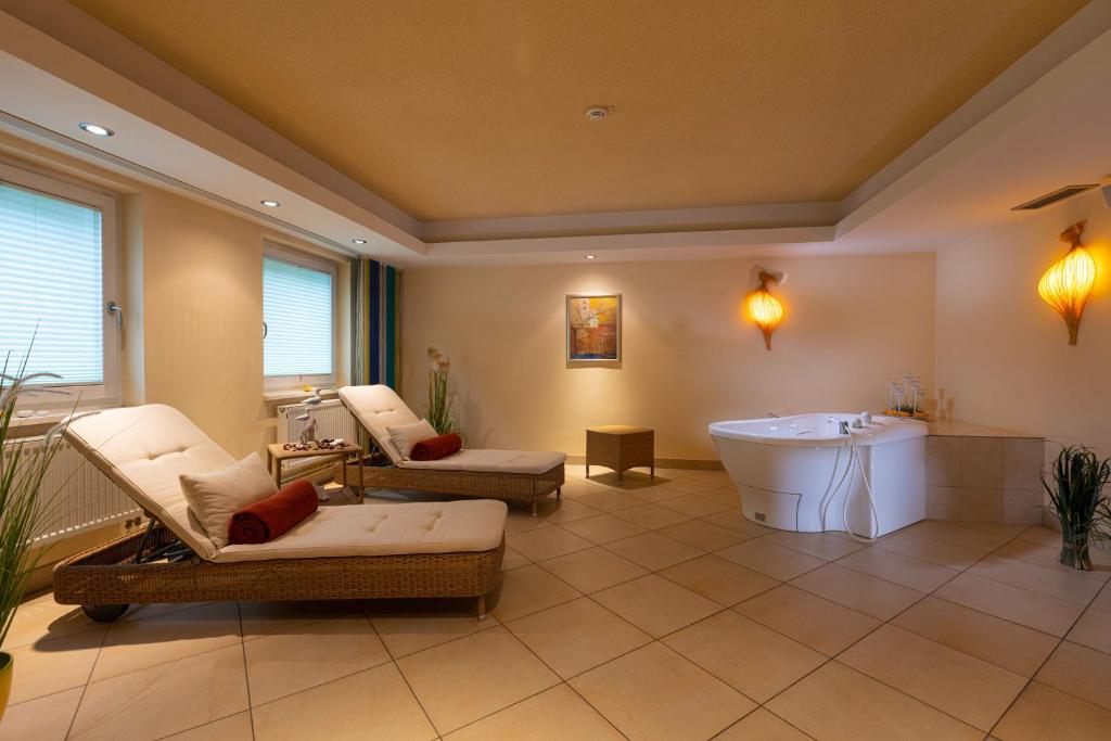 Posezení v ubytování IFA Graal-Müritz Hotel & Spa