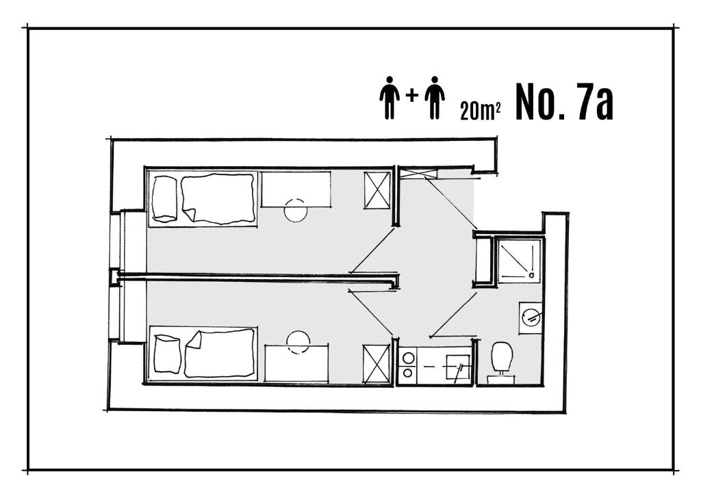 Dom KD KRUK - Two-Bedroom Apartment With Garden View Nr 7a