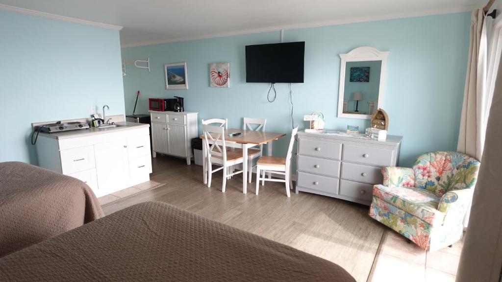 Sea Vista Motel - Chambre Double De Luxe Avec Balcon Et Vue Sur Mer