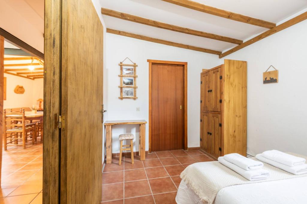 Postel nebo postele na pokoji v ubytování Apartamentos Econatur