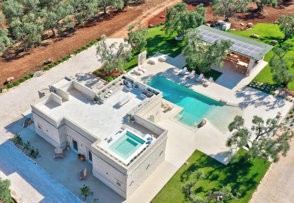 Bazén v ubytování Villa dei sogni nebo v jeho okolí