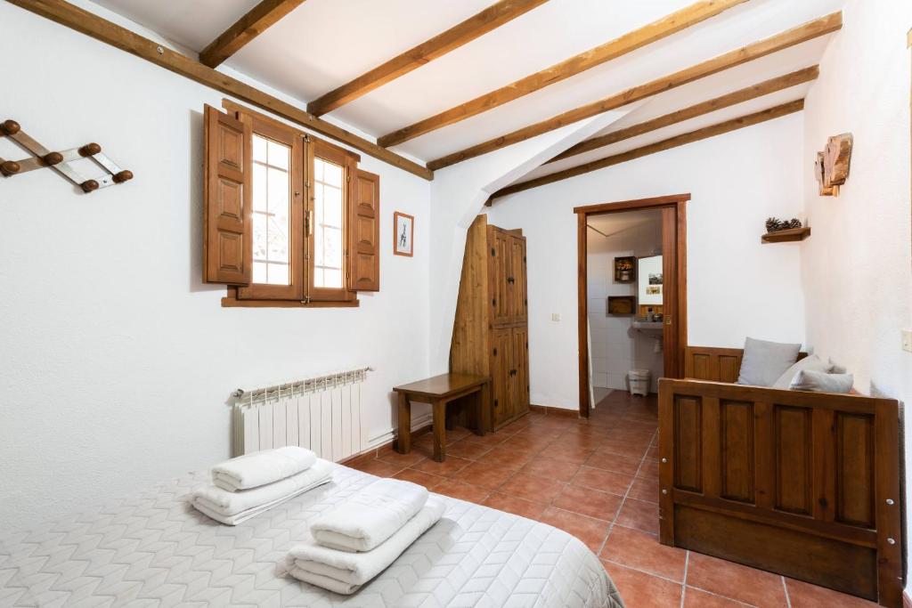 Postel nebo postele na pokoji v ubytování Apartamentos Econatur