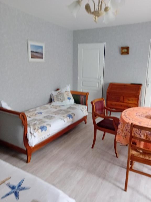 la pêcherie bord de mer - Chambre Triple Avec Terrasse