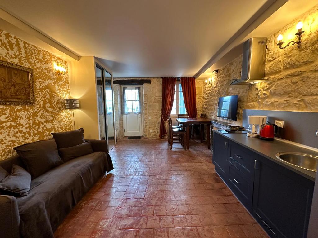 Гостиная зона в Le Lodge de Serenite