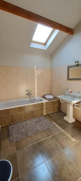 Koupelna v ubytování B&B Euverbraeke