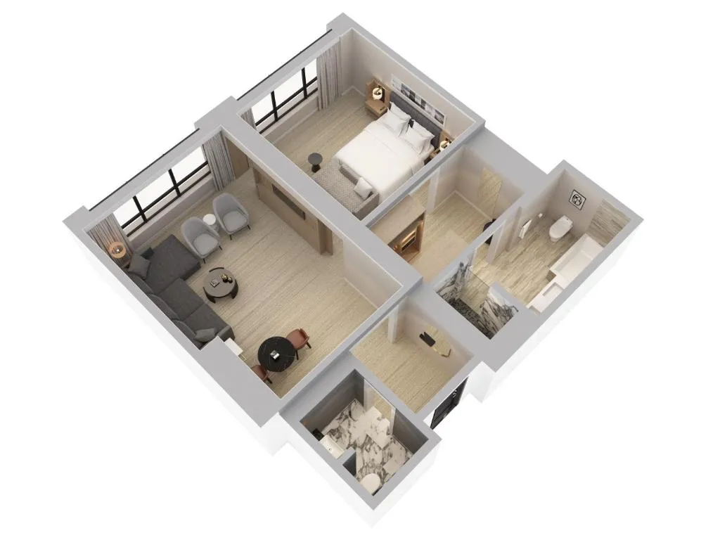 Deluxe One-Bedroom Suite