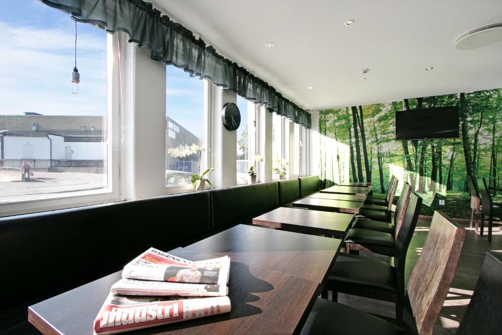 Posezení v ubytování Brunnby Hotel