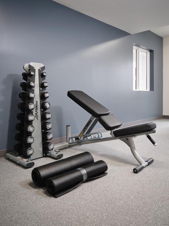 Fitness centrum a/nebo fitness zařízení v ubytování stayAPT Suites Port Arthur