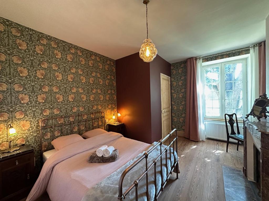 Le SAN - Chambre d'hôtes INCLUSIVE & ÉCORESPONSABLE - Habitación Doble Con Vista Al Jardín